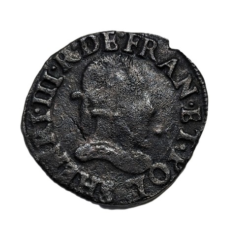 Rare double tournois sans date - rare,
