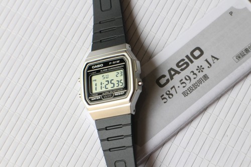 Casio classic 91w 39mm - classic, f-91w