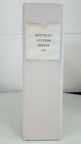 Manual for keithley systems - keithley,