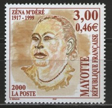 MAYOTTE:  n°89 **, hommage à