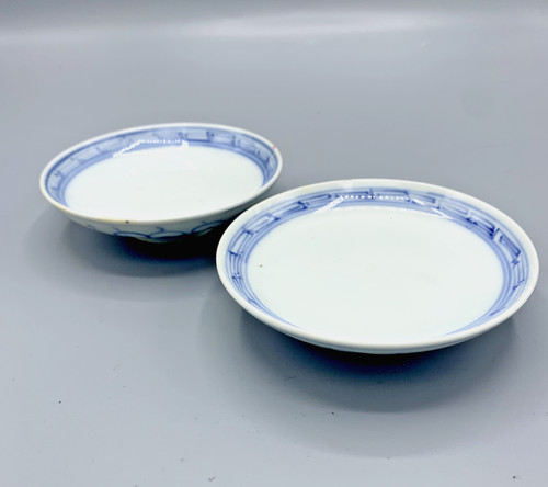 Paire petites assiettes - de,