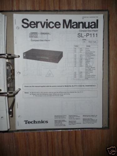 Manuel service technics - manuel, de