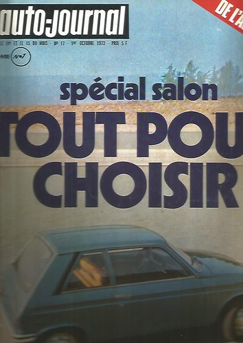 Auto journal 17 - l'auto, spec