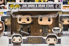 Funko Pop! Game of Thrones – Jon Snow & Bran Stark 2-Pack BAM! Exclusive