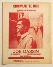 Partition vintage sheet music