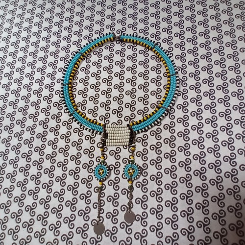 Collier massaï perles de - massaï,