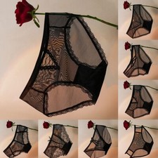 Slips lingerie See Through slips lanières creuses culotte pour femmes sous-vêt