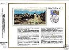 0395++FEUILLET CEF1977   BRETAGNE