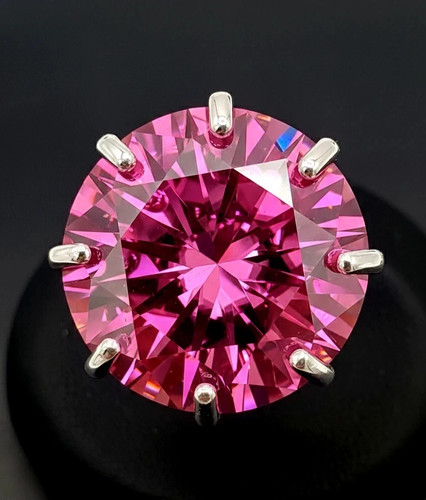 Rare bague solitaire - solitaire, diamant