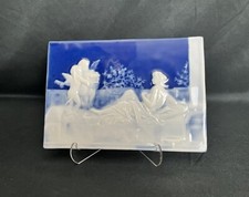 Limoges, plaque porcelaine