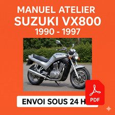 Manuel Atelier Suzuki VX800