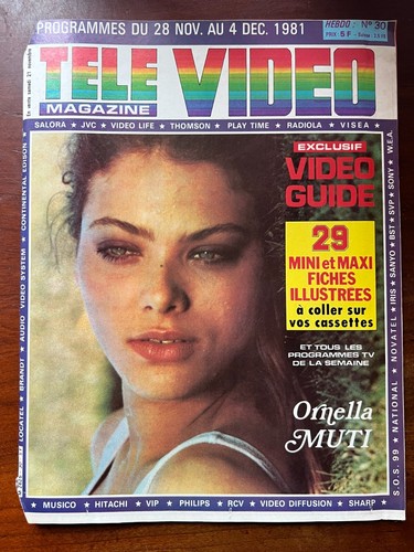 Télé magazine 1981 - télé, 28/11/1981
