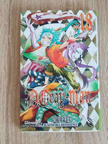 Livre manga gray man - d.gray-man,