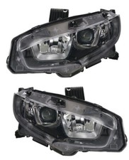 PHARE H11 HB3 LED ÉLECTRIQUE + MOTEUR AVANT G+D HONDA CIVIC X 12.2015-12.2018