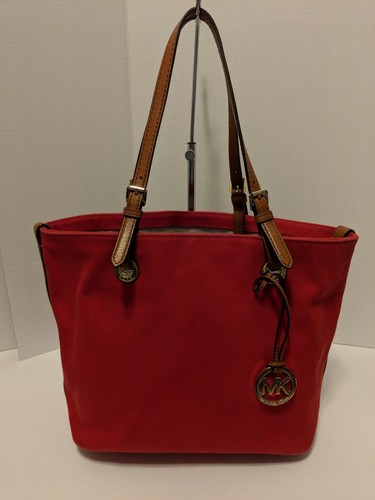 Michael kors orange red canvas - orange/red,