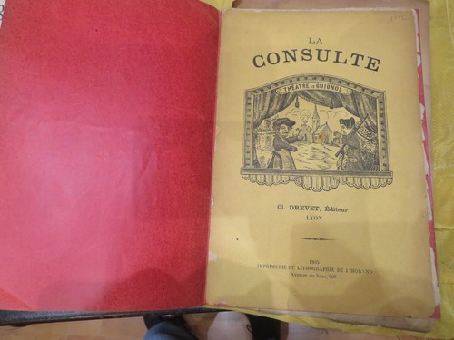 Ancien livre livret - ancien,