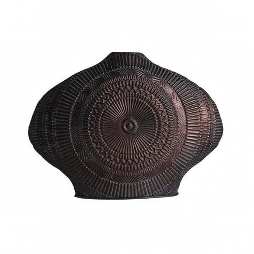 Vase motif radial finition - vase, à