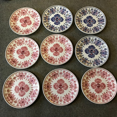 Lot assiettes plate à - assiettes,