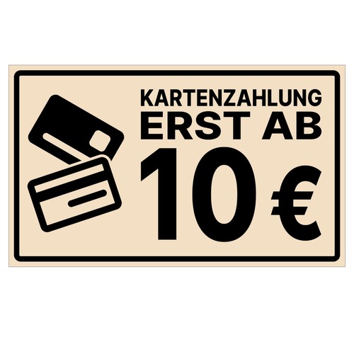 Panneau paiement par carte