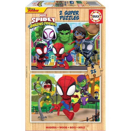Puzzle bois spidey et - spidey,