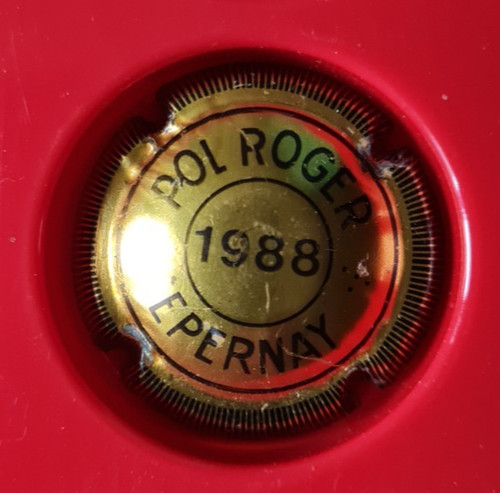 Capsule champagne pol roger - capsule,