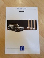 Catalogue Peugeot 205 Gentry Annee Modele 1993