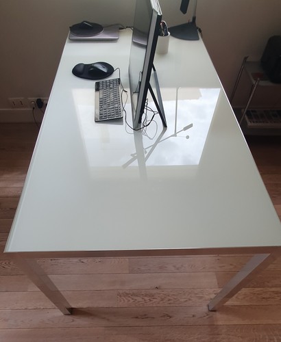 Table verre mdf - table,