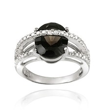 Bague croisée argent 925 - argent,