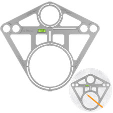 NEUF Geberit gabarit de trou