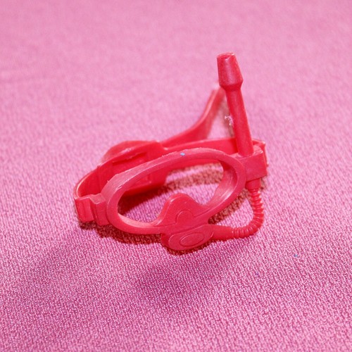 Masque plongée rouge - plongée,