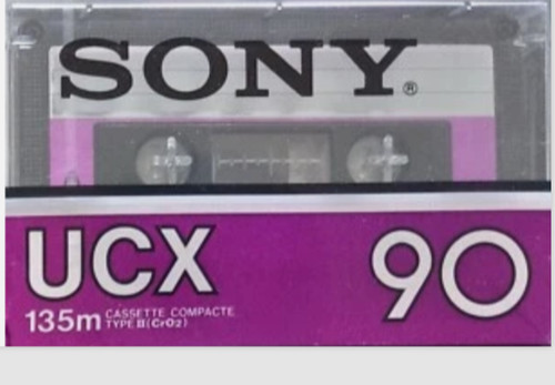 Sony ucx vintage 1982 - ucx, 90