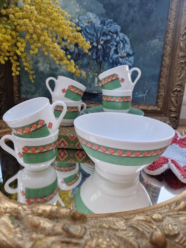 Tasses sous 1 - 6, et