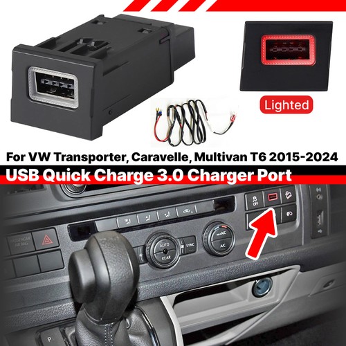 Bouton central usb qc3 - central, qc3.0