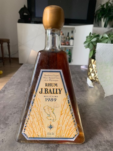 Bailly vieux rhum 1989 - vieux,
