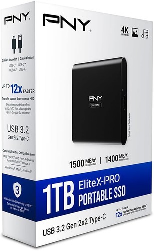 Ssd externe portable pny - ssd, 1