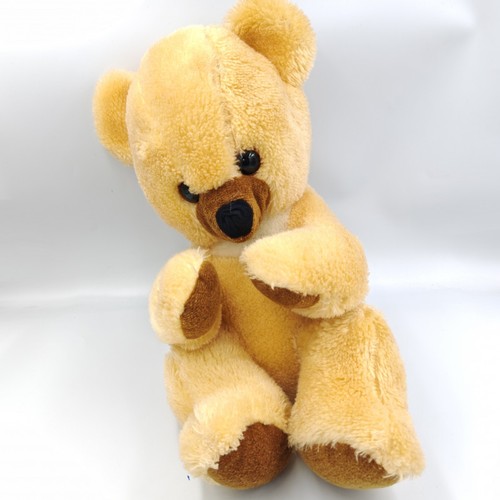 Ancienne peluche ours beige