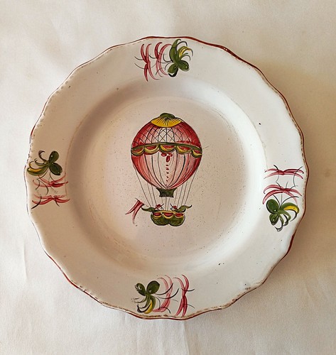 Assiette montgolfière - assiette,