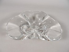 Cendrier cristal signé - en,