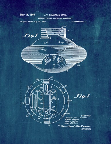 Jacques cousteau mercury - cousteau,