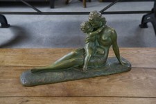 Sculpture en terre cuite patine bronze par Ugo Cipriani