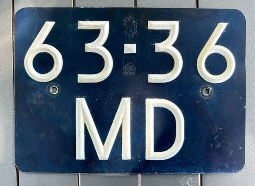 Ancienne plaque