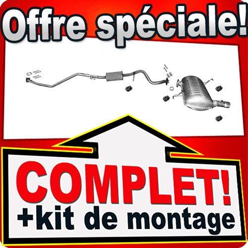 Ligne pot échappement pour - ligne,
