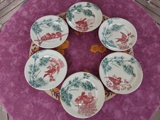 6 Assiettes à Dessert Faience