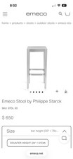 Pair of Emeco Counter Stools