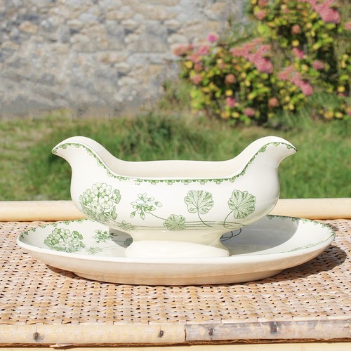 Ancienne saucière faïence - saucière, en