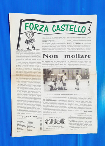 Forza castello 1987 - castello, 10-1987