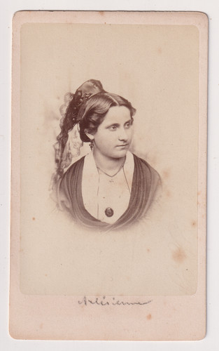 Cdv neurdein arlésienne - cdv,