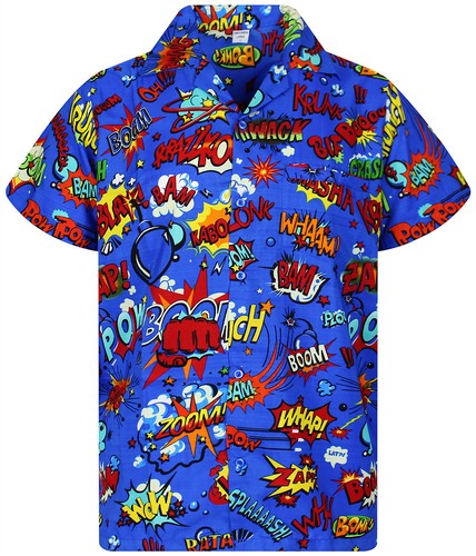 Funky chemise hawaïenne boom - chemise,