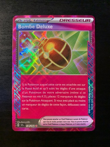 Carte pokémon bombe - bombe, deluxe
