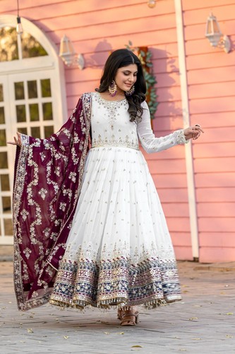 Robe mariage anarkali - robe,